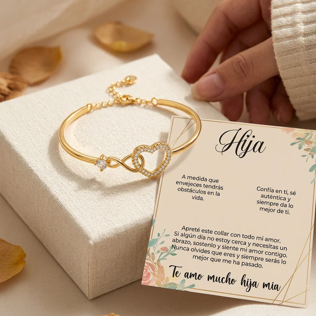 Pulsera Corazón Infinito❤️‍🔥