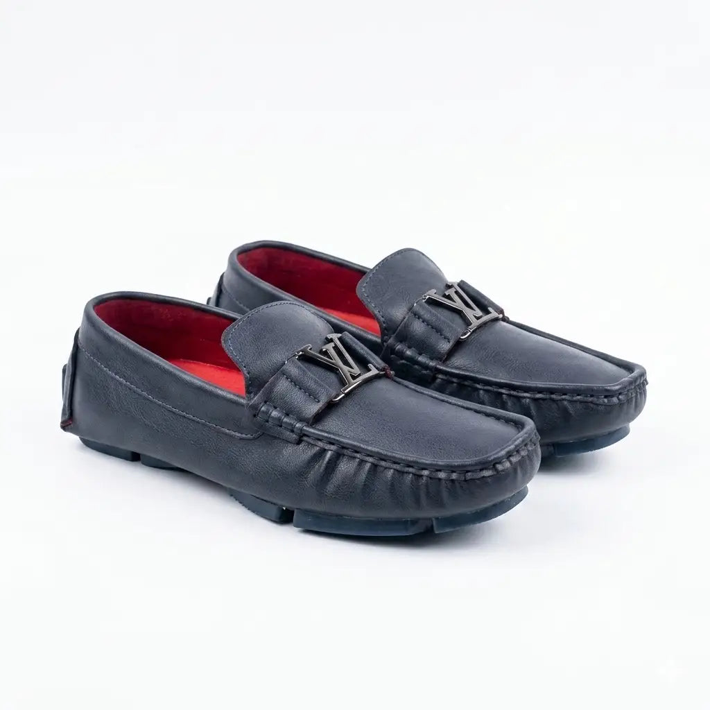 Mocasines de Lujo Inspiración Louis Vuitton